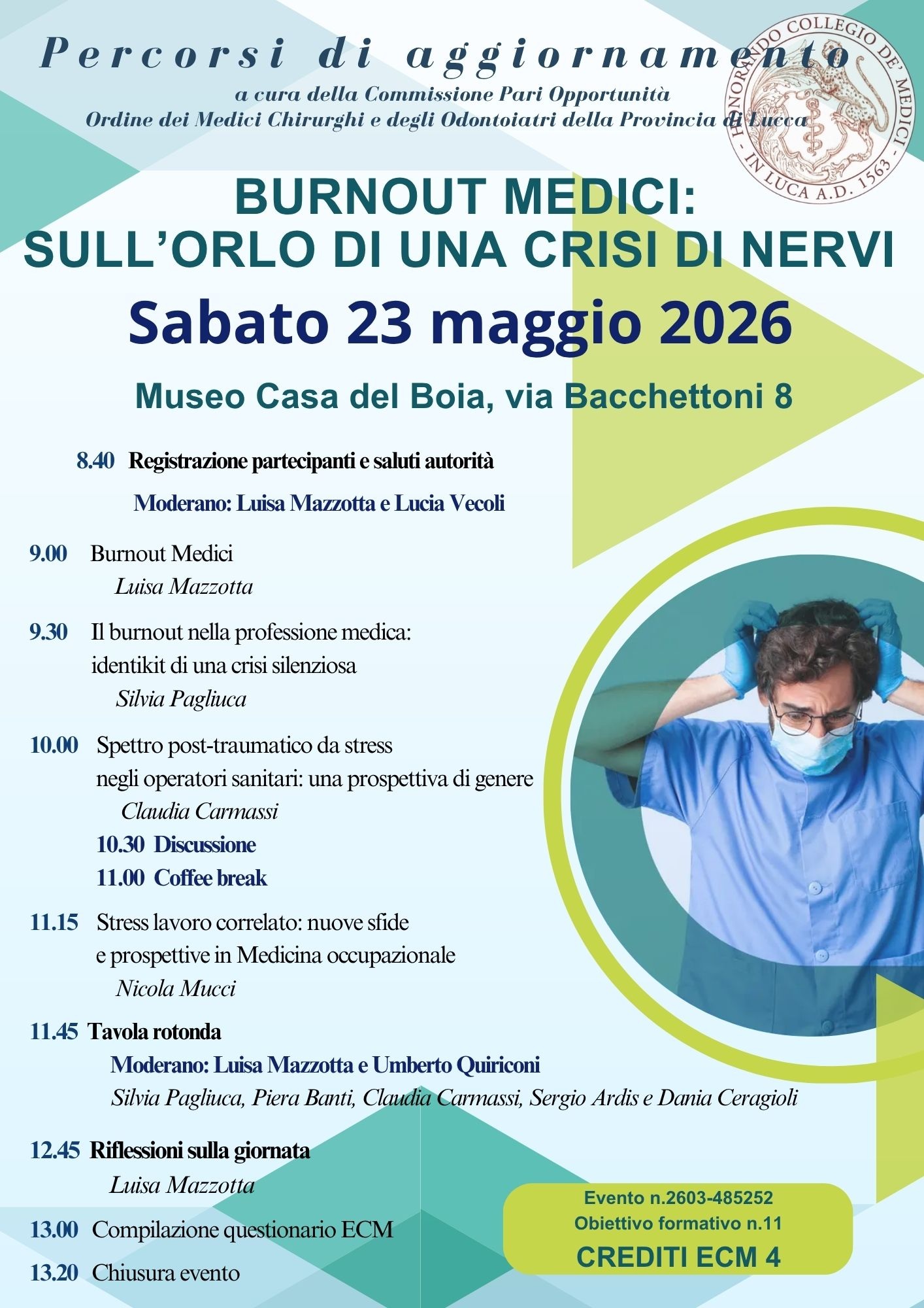Burnout medici sullorlo di una crisi di nervi 23 MAGGIO 2026