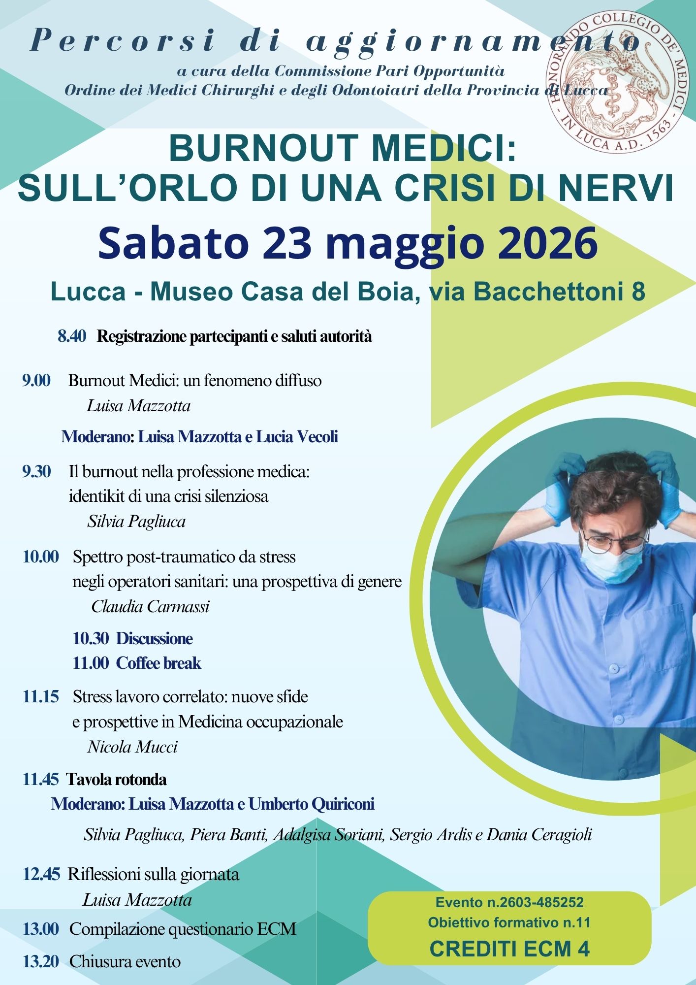 Burnout medici sullorlo di una crisi di nervi 23 MAGGIO 2026 buono