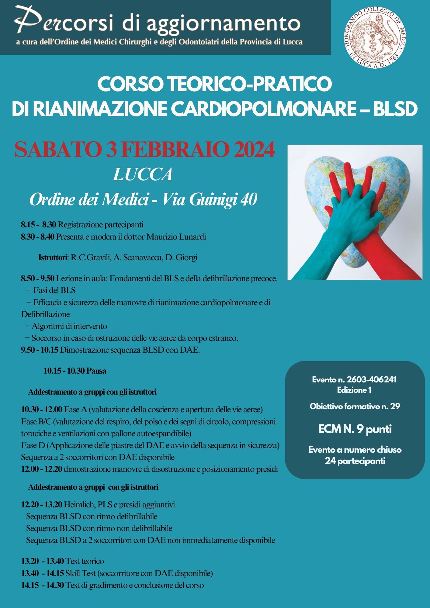 CORSO BLSD 1 3 FEBBRAIO 2024