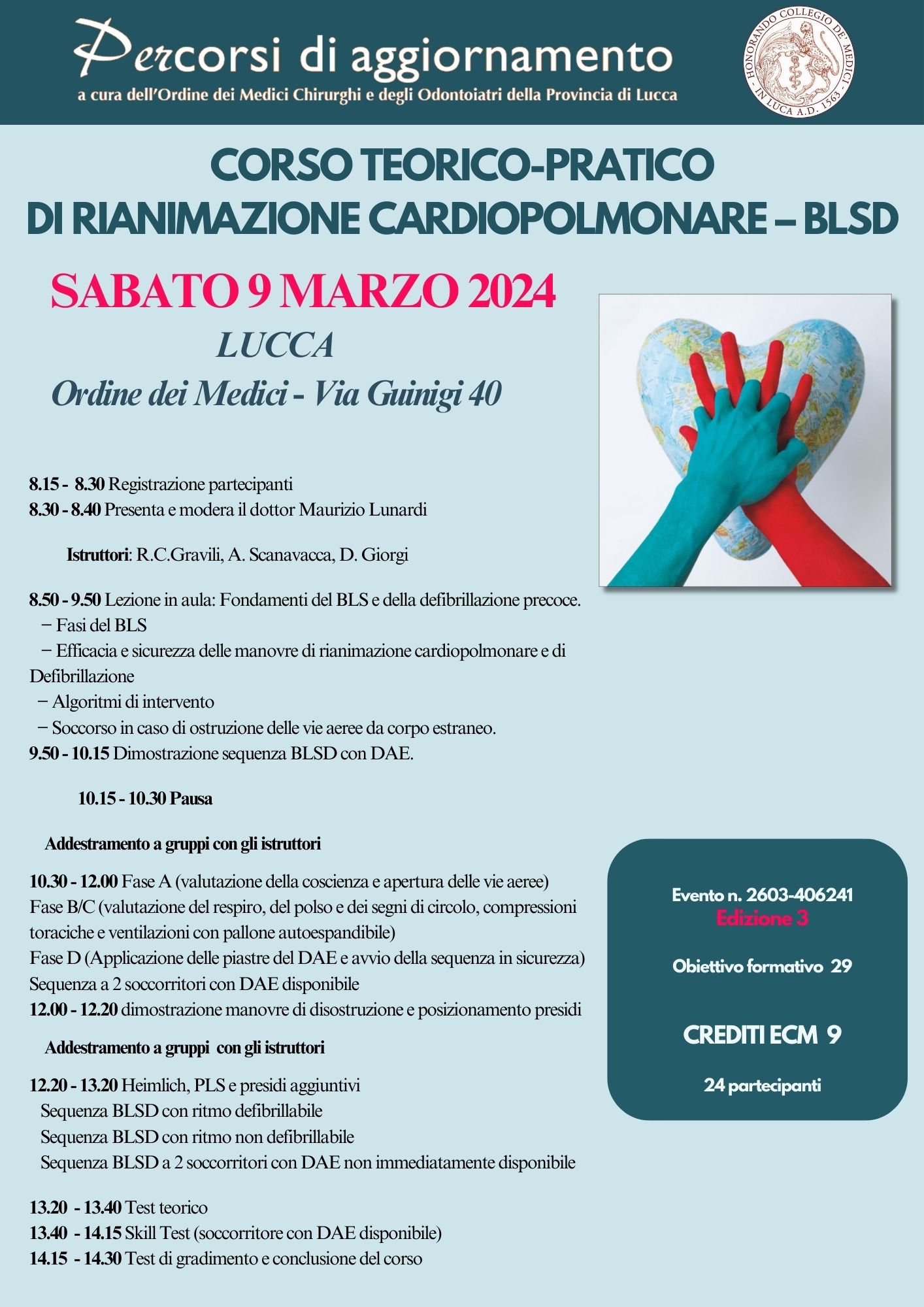 CORSO BLSD 3 9 MARZO 2024