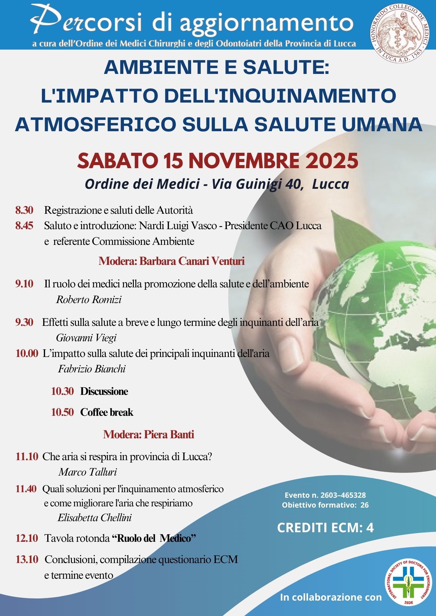 Corso Ambiente 15 novembre 2025 Ultimissima