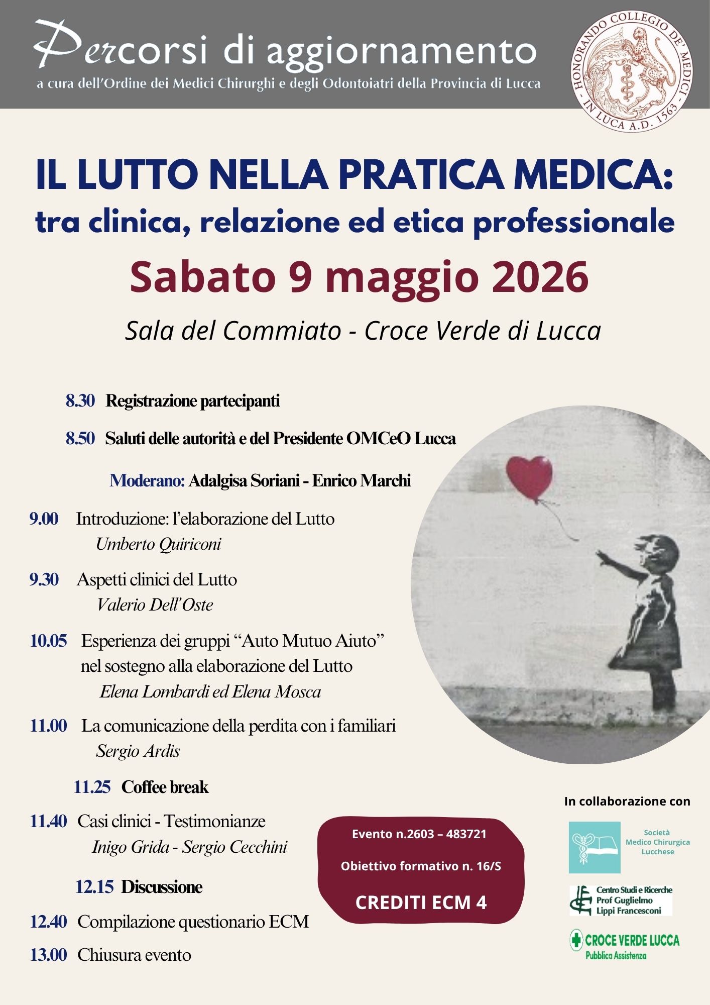 Il Lutto nella pratica mediica 9 MAGGIO 20264