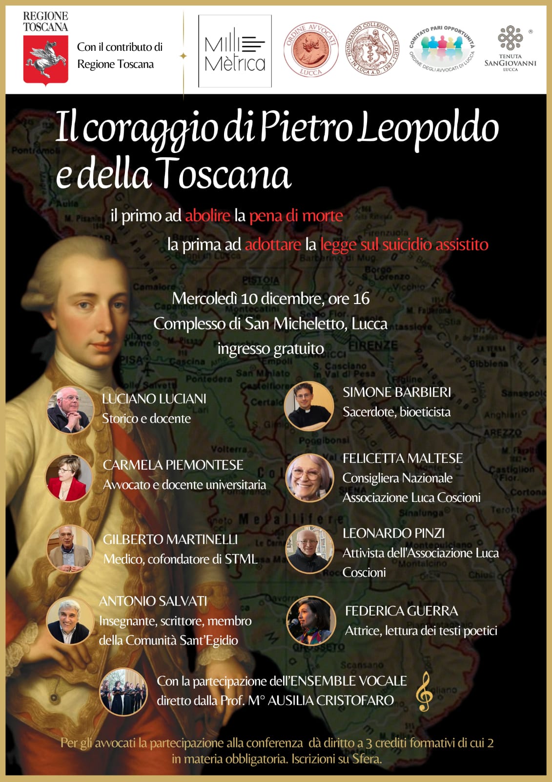 Il coraggio di Pietro Leopoldo 10 dicembre 2025