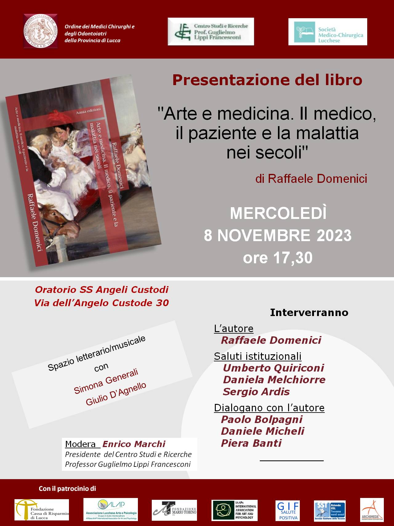 Locandina EVENTO 8 NOVEMBRE