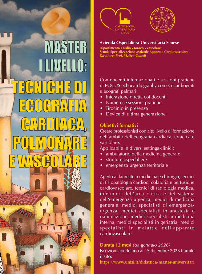 MASTER IN ECOGRAFIA CARDIACA