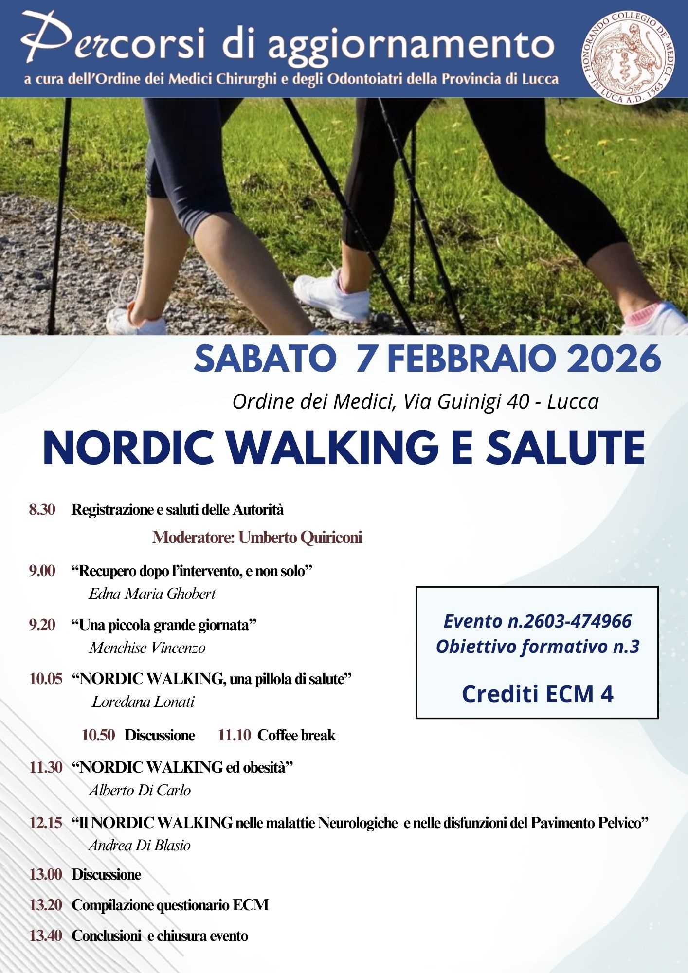 NORDIC WALKING E SALUTE 7 Febbraio 20261