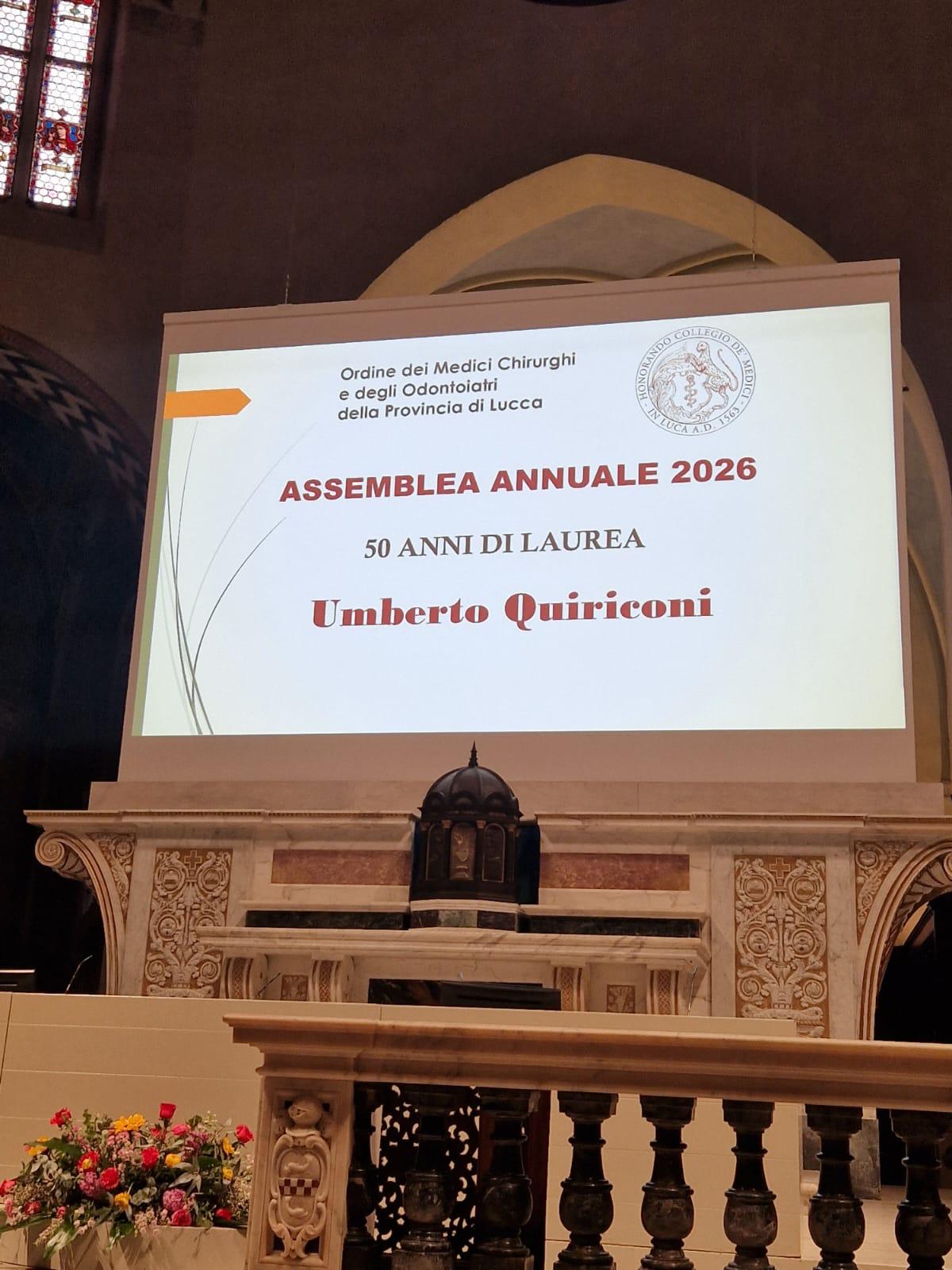 Premiazione Presidente SLIDE