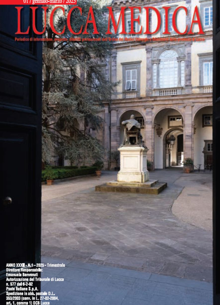 Clicca per accedere all'articolo LUCCA MEDICA N.1