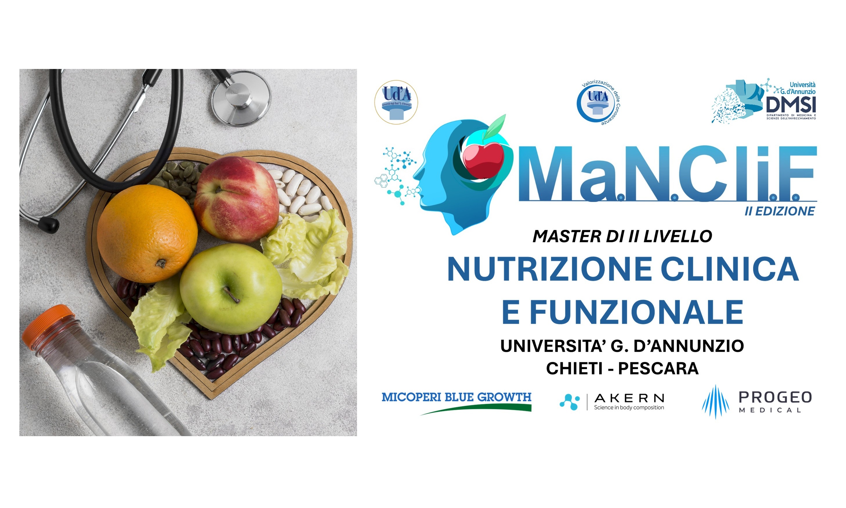 Clicca per accedere all'articolo Master di II livello in Nutrizione Clinica e Funzionale (a.a. 2025/2026) SECONDA EDIZIONE