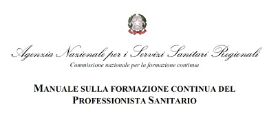 Clicca per accedere all'articolo Manuale della formazione Continua del professionista sanitario